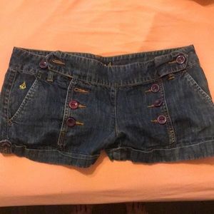 Size 5 Volcom Jean Shorts